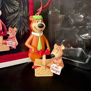 Hallmark Keepsake Yogi Bear and Boo Boo Ornament Vintage 1996 - NIB